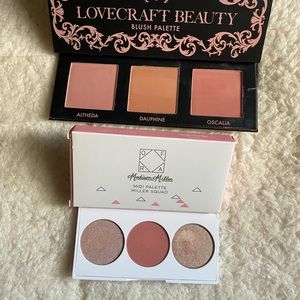 Blush/face palette duo